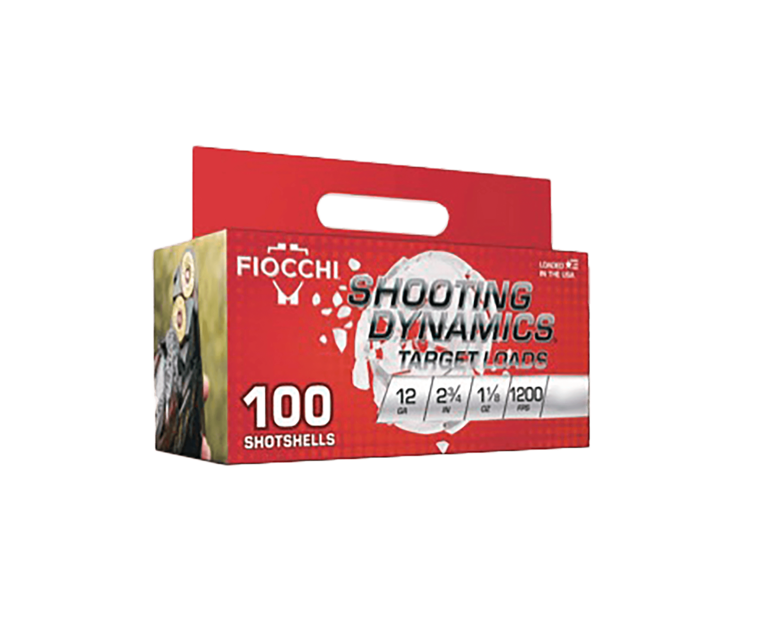 Fiocchi Shooting Dynamics 12 Gauge No 8 Shot 1 1/8 oz 100 Rounds