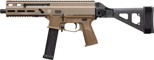 Grand Power Stribog SP10A3 10mm 8in Threaded 20rd FDE SBT Brace