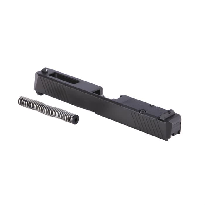 Brownells Brn Window Slide Assembly Glock 17 RMR Cut Stripped