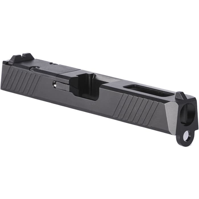 Brownells Brn Window Slide Assembly Glock 19 RMR Cut Stripped 9mm