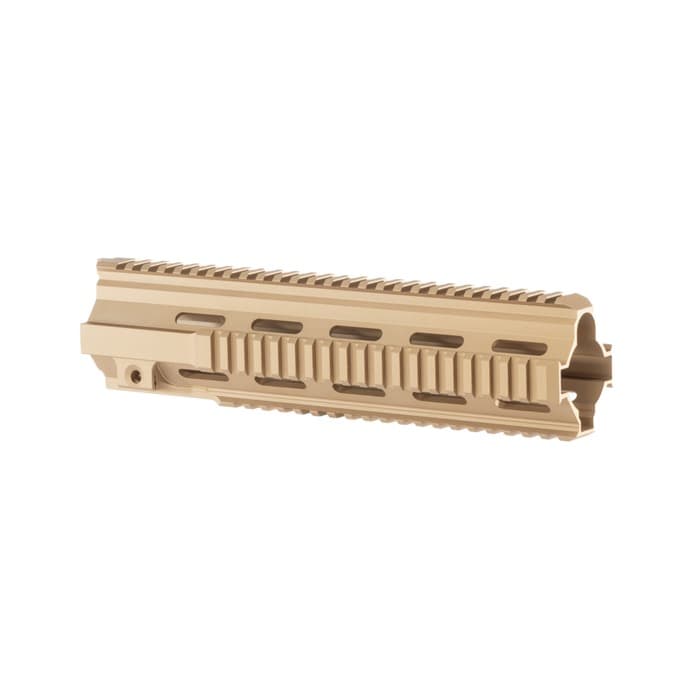 Brownells BRN4 Quad Rail Handguard 11 FDE HK416 MR556A1