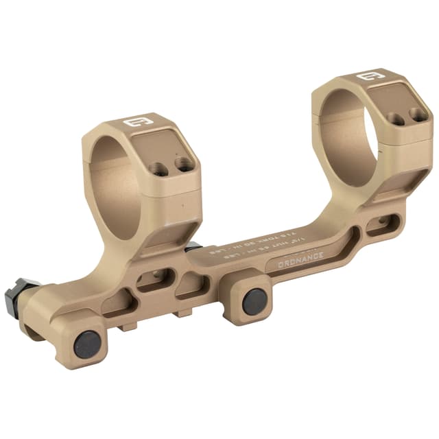 Badger Ordnance Condition One Modular Mount 34mm 1.70in Tan Picatinny CoWitness
