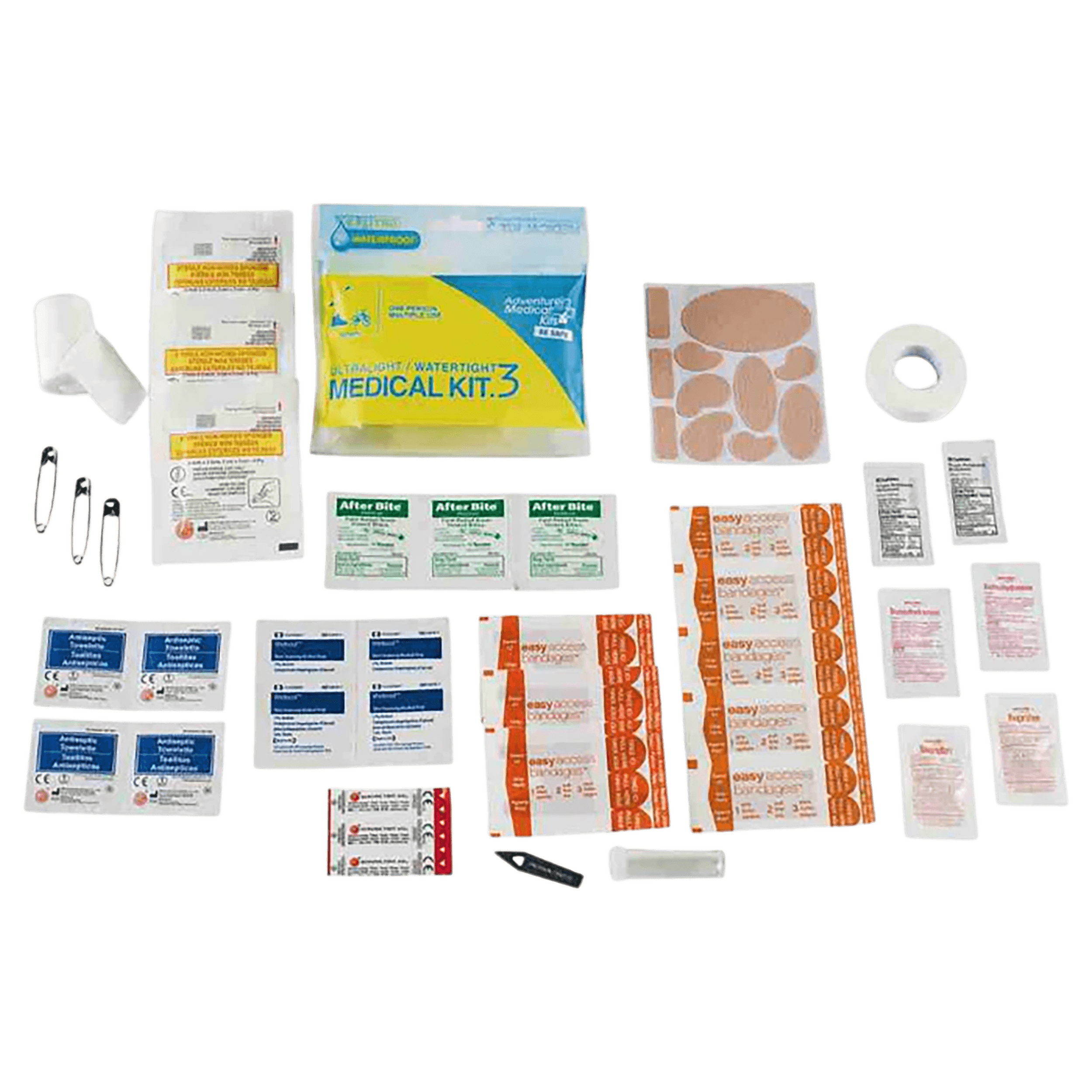Adventure Medical Kits 1250397 Ultralight/Watertight Medical Kit .3 First Aid Waterproof