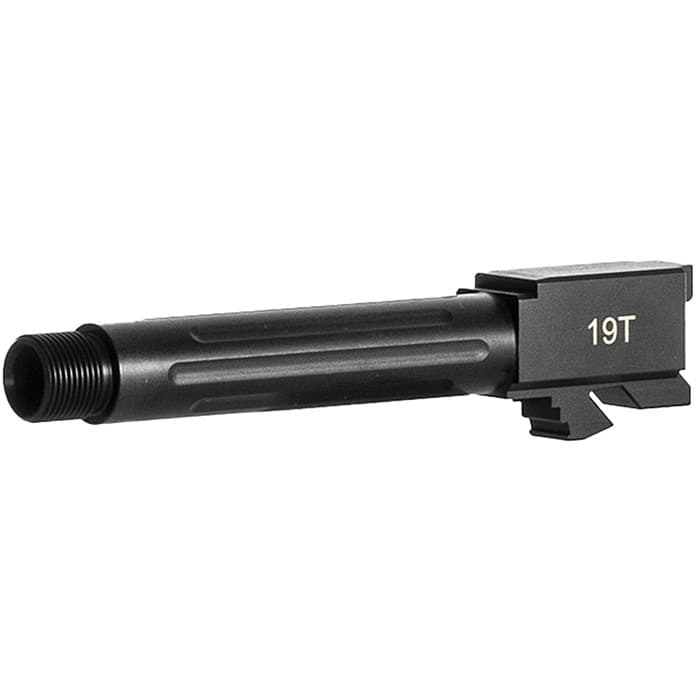 Brownells BRN Pistol Fluted G19 Gen1-5 9mm Luger 4.02in Threaded Barrel