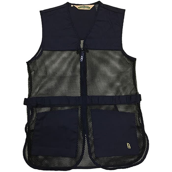 FULL MESH DUAL PAD SHOOTING VEST NAVY 4XL