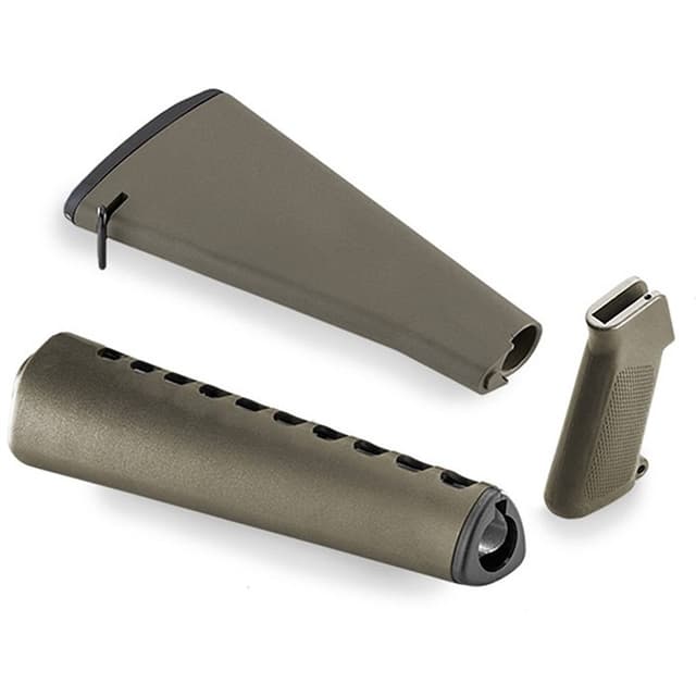 Luth-Ar Ar-15 Complete Retro A1 Furniture Kit Od Green Nylon