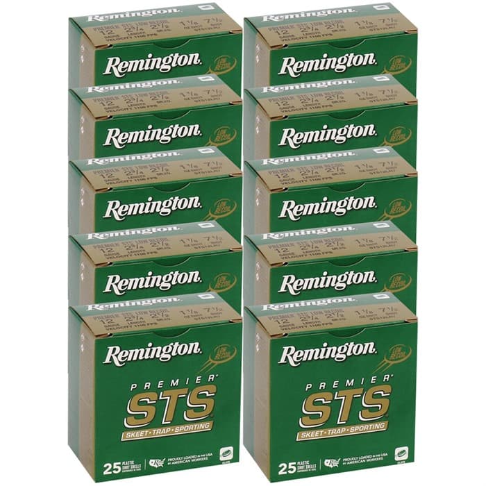 Remington Premier STS Target 20 Gauge 2-3/4" 7/8oz #8 Shot 250ct