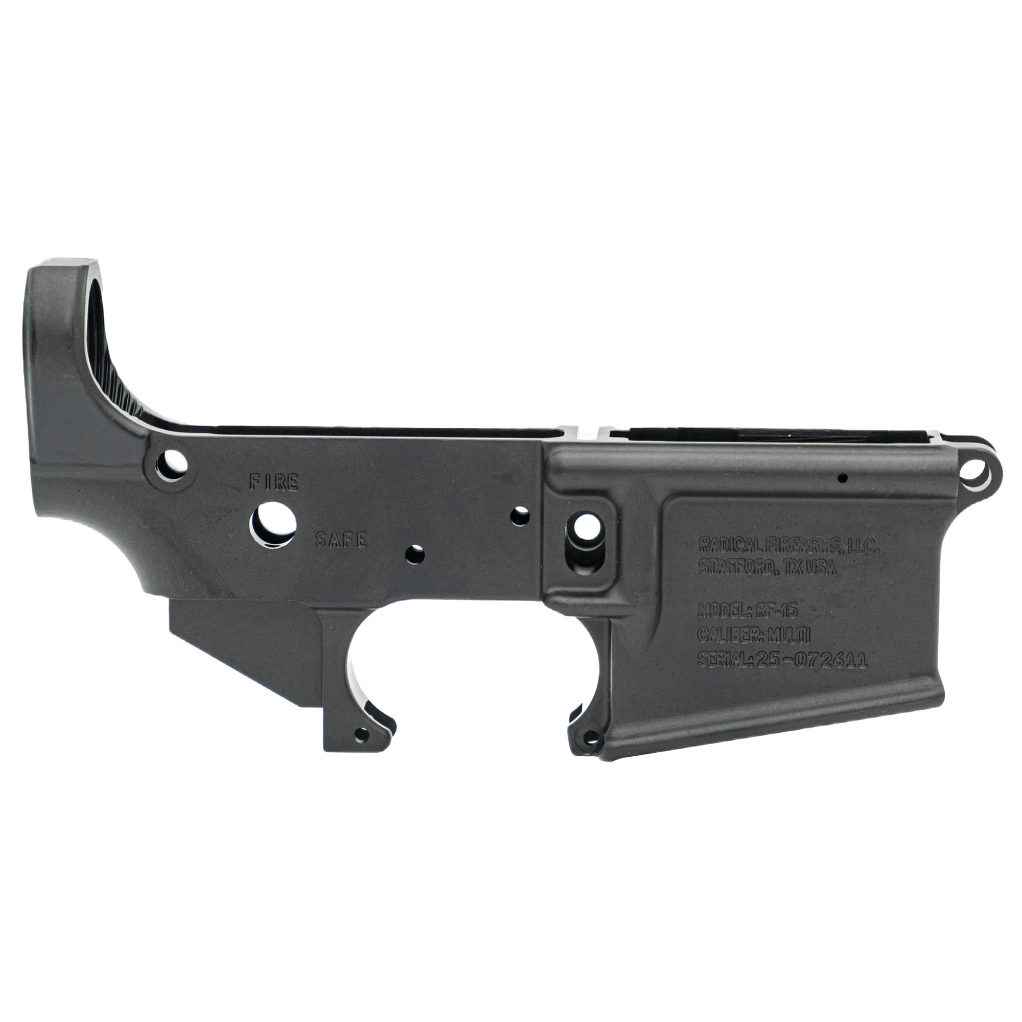 Radical Firearms, Ar-15 Lower Receiver Stripped Mil-Spec RF00966, Multi Caliber