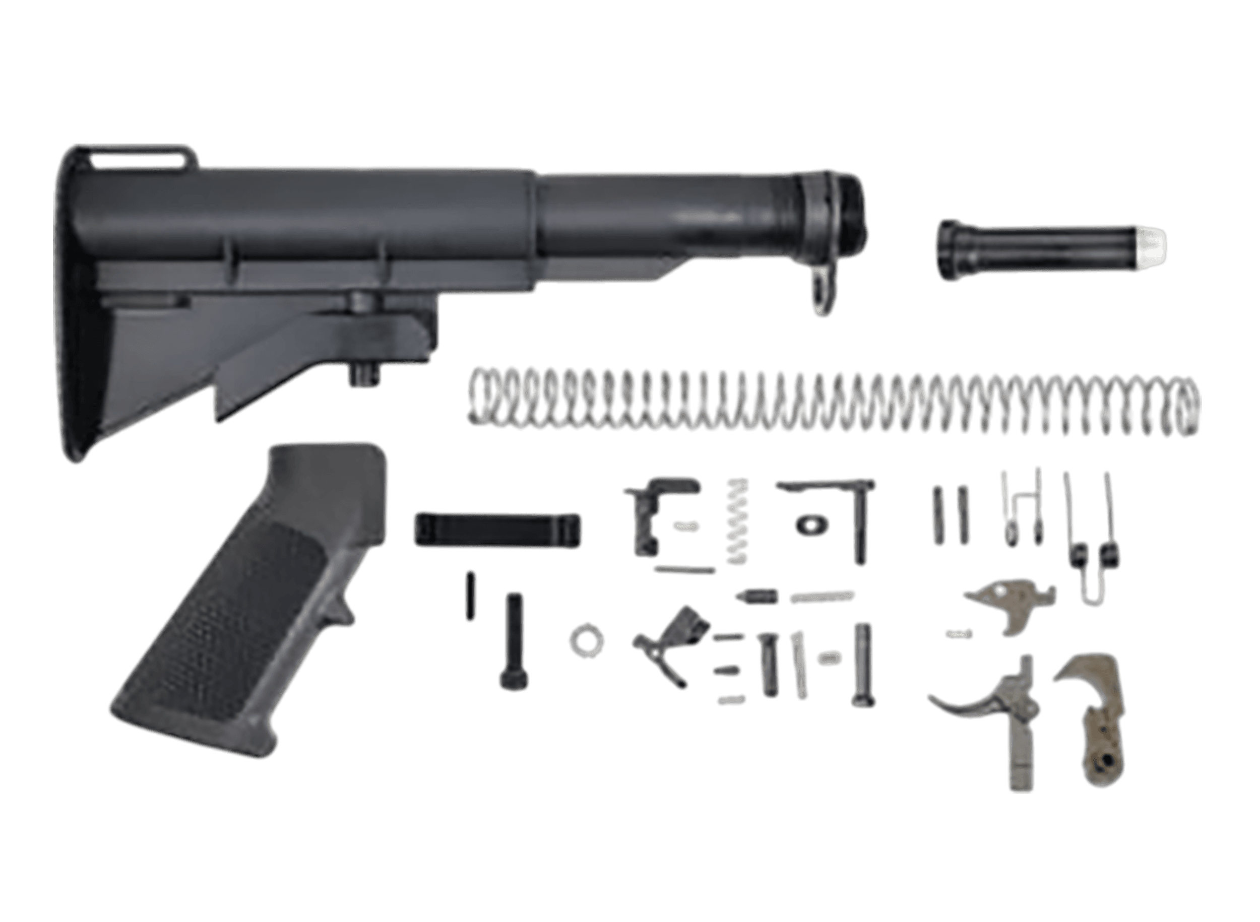 DPMS DP51655141530  CAR-15 LOWER BUILD KIT BLK