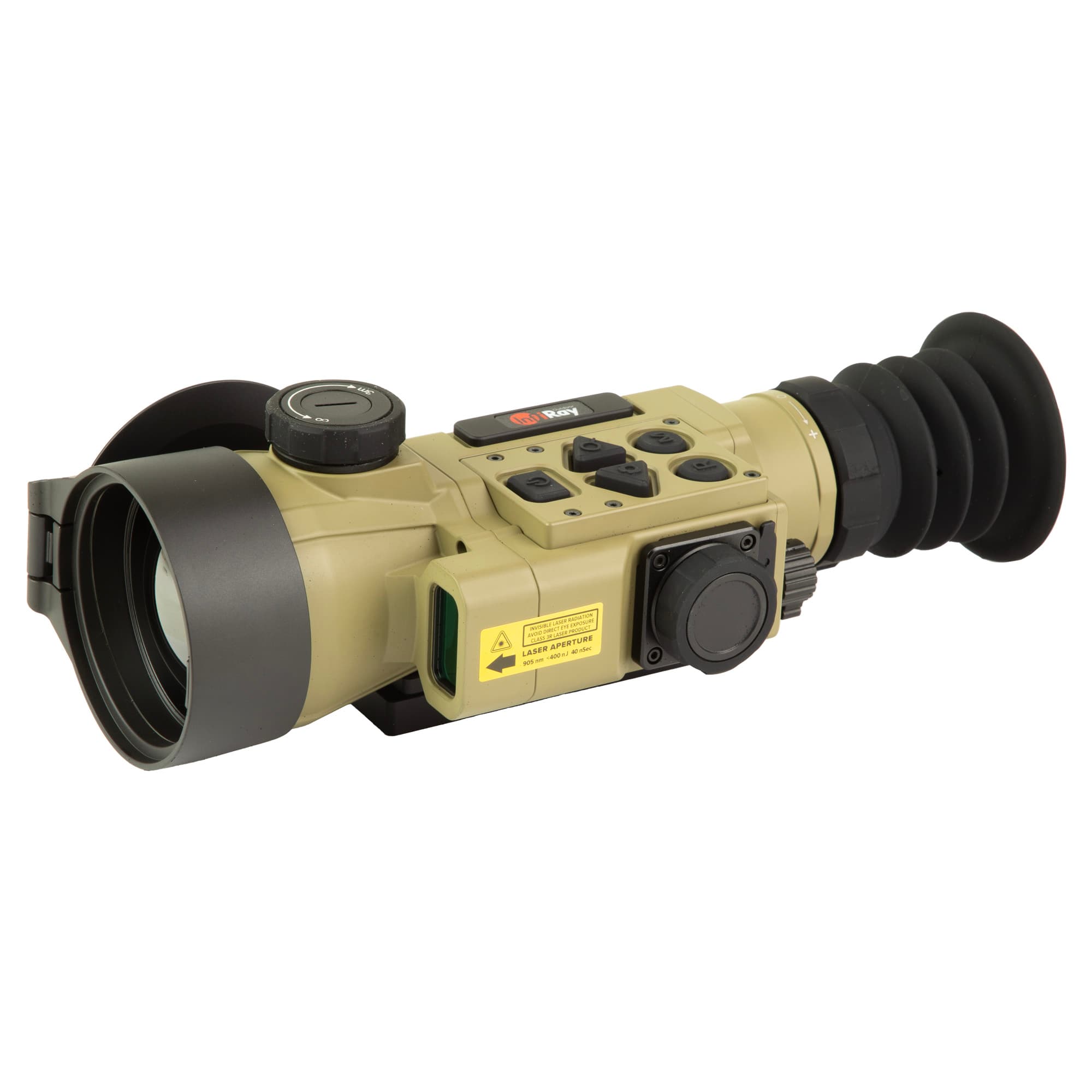 iRay USA INFIRAY Outdoor Hybrid Compact Clip On Thermal Weapon Sight 50mm F0.9 10m