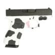 Glock 43X 9mm Luger 3.4 inch 10 round Cow Hydrodip Pink Trigger Rail
