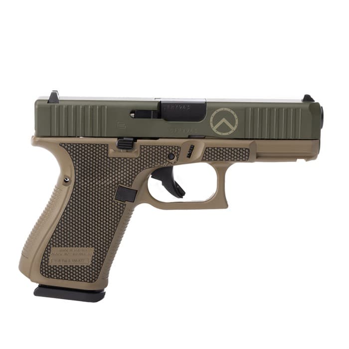 Glock Generation 5 9mm Luger 4.02 inch 15 round Spartan Flat Dark Earth Olive Drab Green