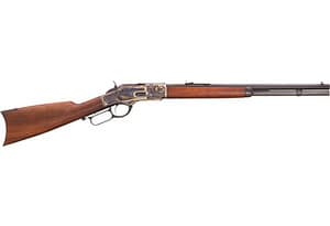 Cimarron Model 1892 Saddle Ring Carbine 44-40 Wcf 20 in Case Hardened Walnut