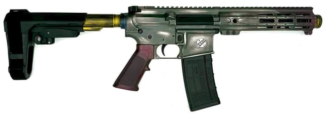 ZEUS ARMS AETHER BOBA FETT 5.56 PISTOL 7.5" SBA3 BRACE 1-30RD MAG