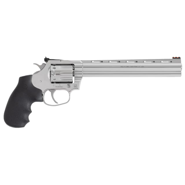 Colt King Cobra Target Revolver 22 LR 8 in. Stainless w/ ADJ FO Sights 10 rd.