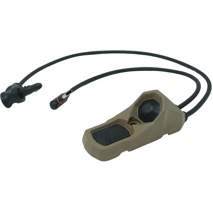 Gbrs Group Unity Tactical Axon Switch with Link USB-C 7in 10in Crane Laser Leads Flat Dark Earth