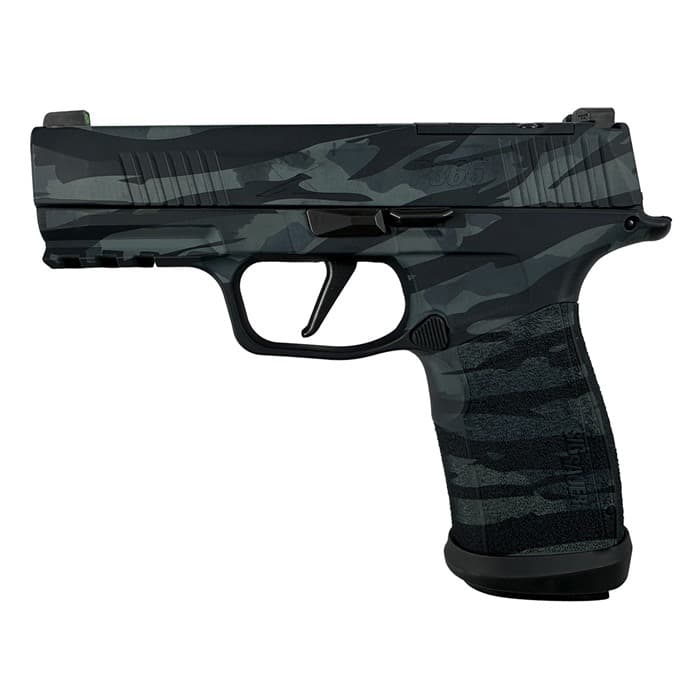 Sig Sauer P365 Xmacro Tacops 9 mm Luger 3.7 inch 17 plus 1 capacity Black Multi Camo