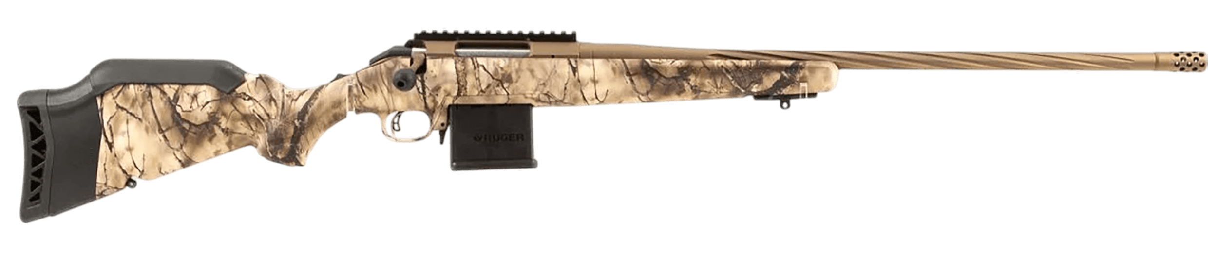 Ruger, American Predator, .204 Ruger, 22 inch, 10 Rounds, Burnt Bronze