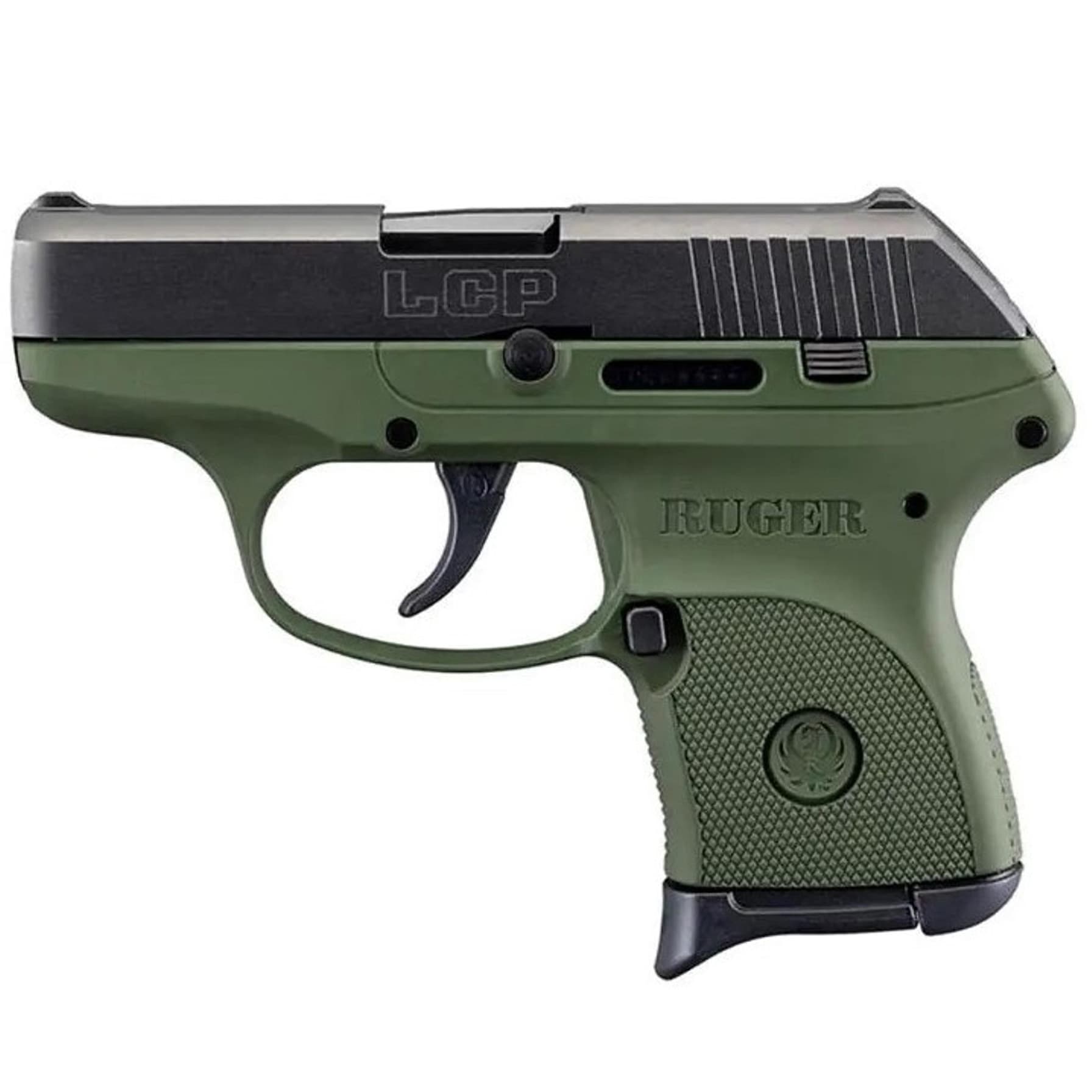 Ruger Lcp .380 ACP 2.75 inch 6 Round Olive Drab