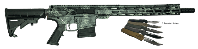 GLFA GL10 LGRY-BUNDLE 308 AR10 RIFLE LICHEN-GRY