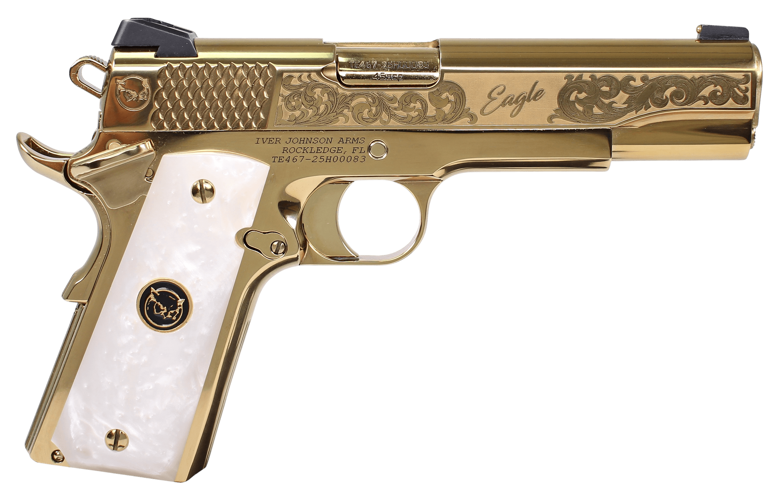 IVER NOBLE EAGLE WP     G2 45 5IN PEARL GRIP