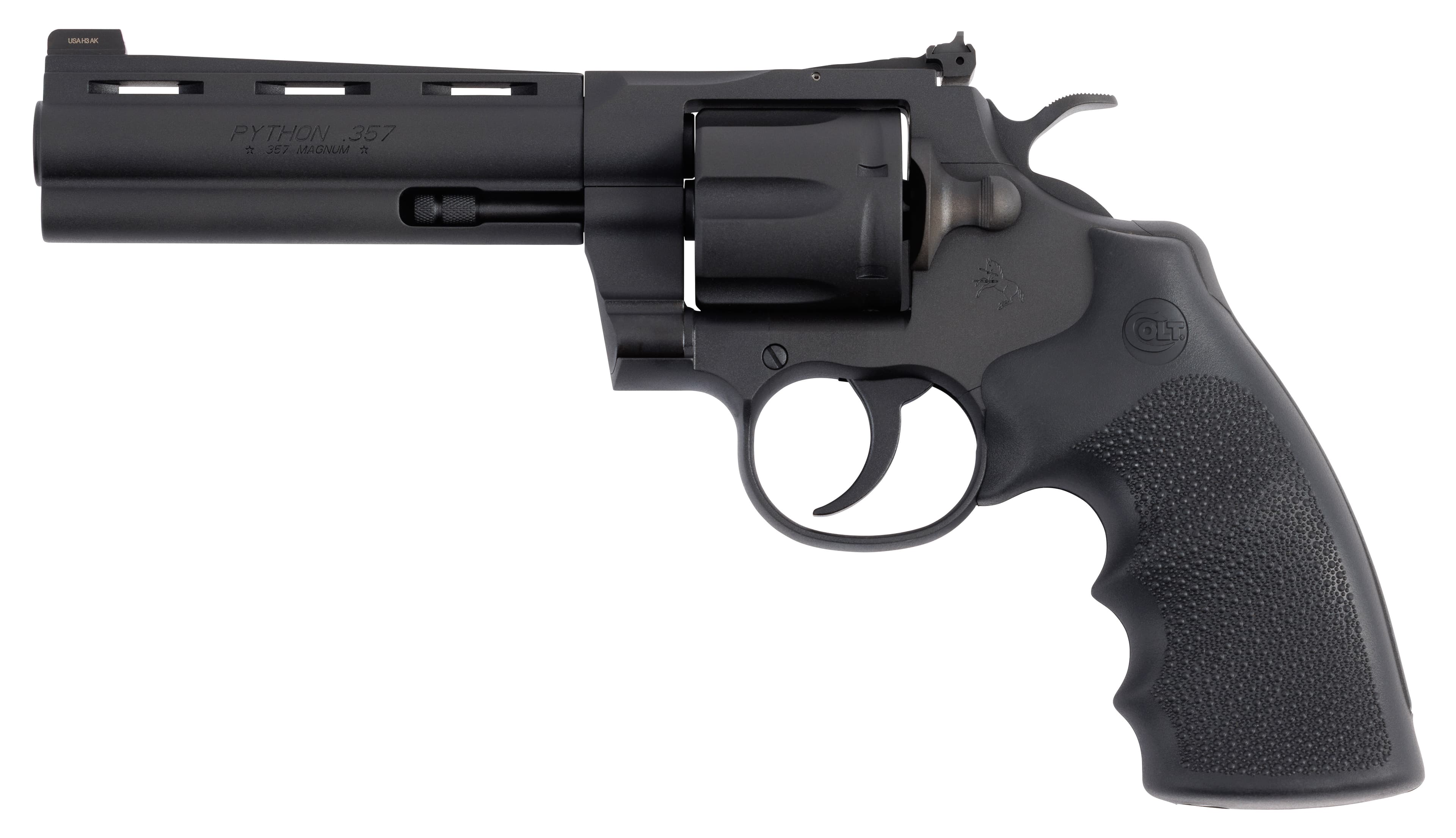 Colt, Python Shooters Model, .357 Magnum, 5 inch, 6 Round, Matte Blued