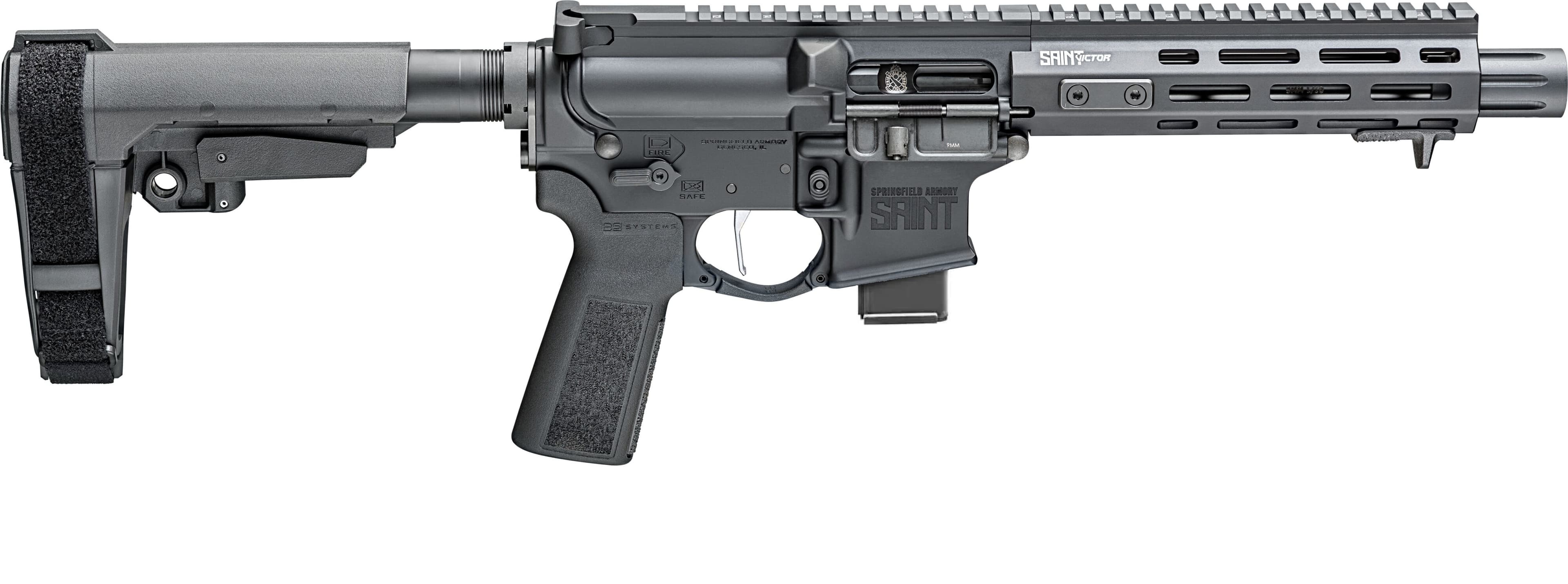 Springfield Armory, Saint Victor, 9mm, 8.5 inch, Matte Finish, Semi Auto Pistol