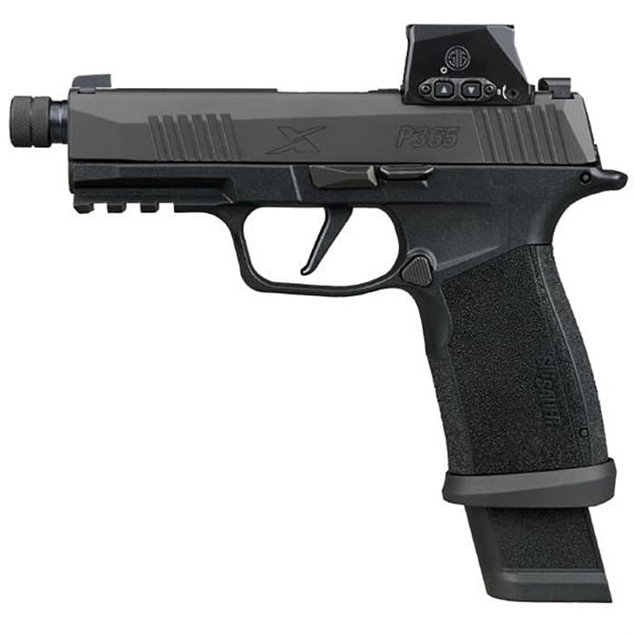 Sig Sauer P365x Macro Tacops Romeo X Sl 9mm 4.3 inch Threaded 21+1 Nitron
