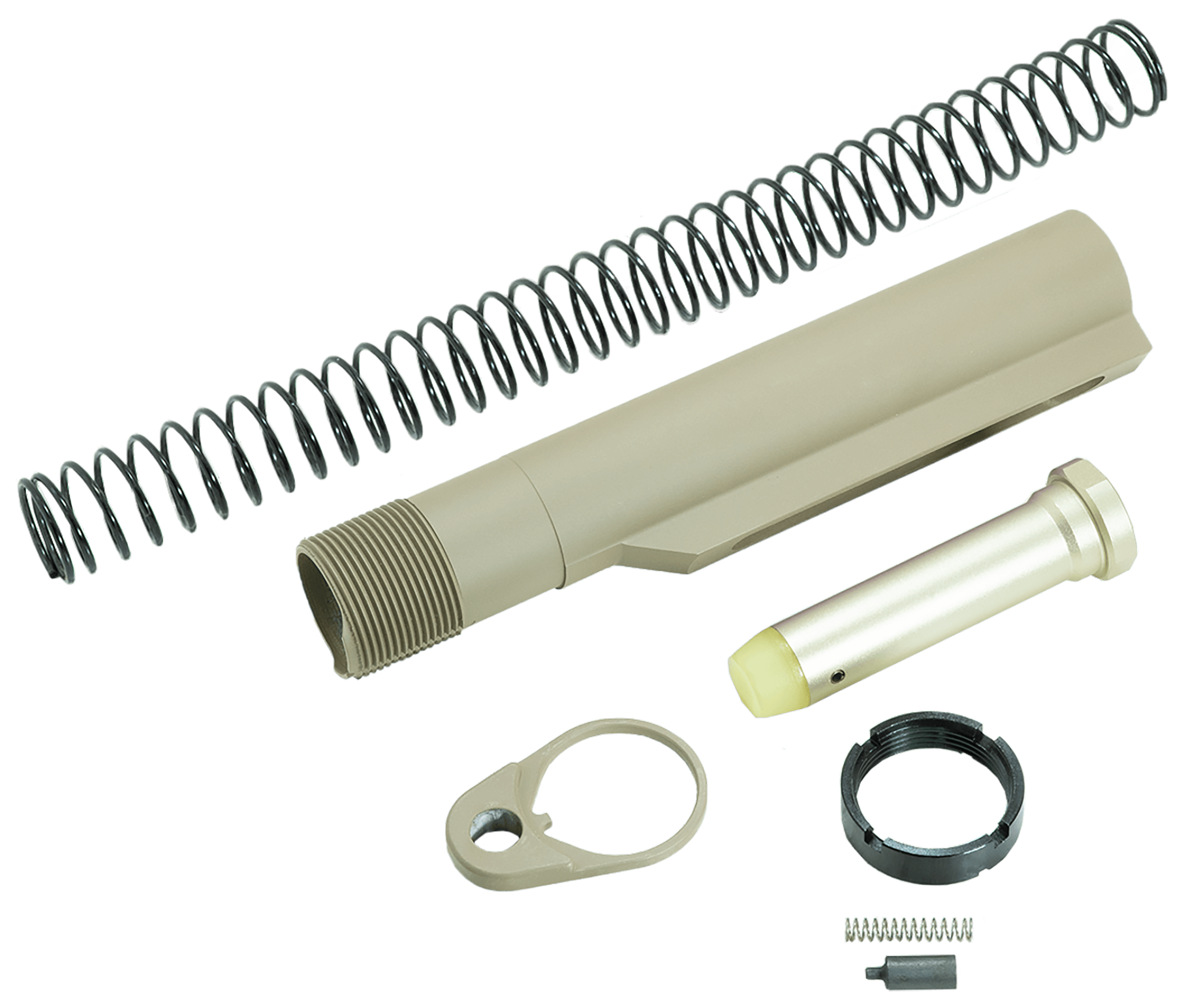 Timber Creek Outdoors ARBTKFDE Buffer Tube Kit Flat Dark Earth AR-15
