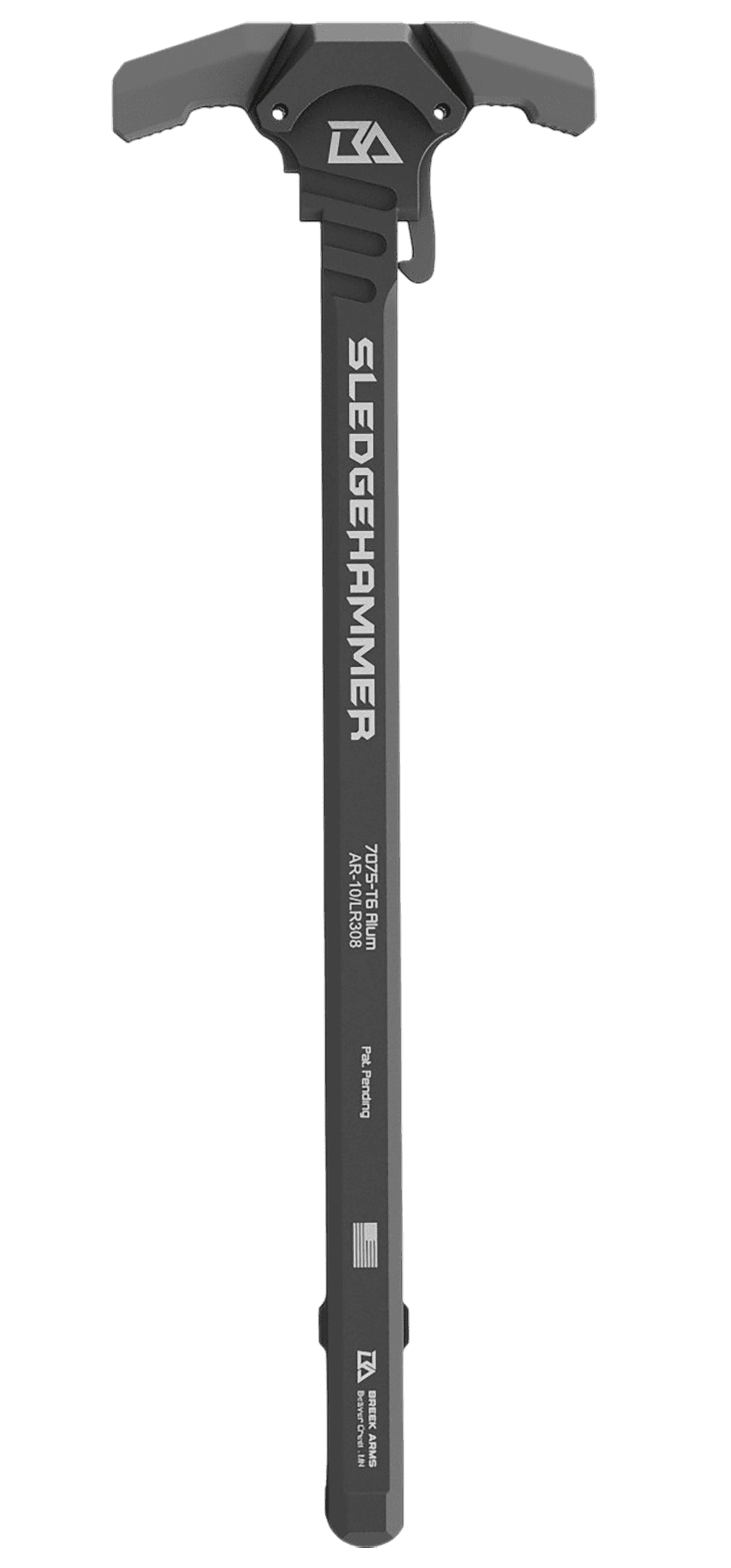 BREEK Sledgehammer Charge Handle Gray for Rifles
