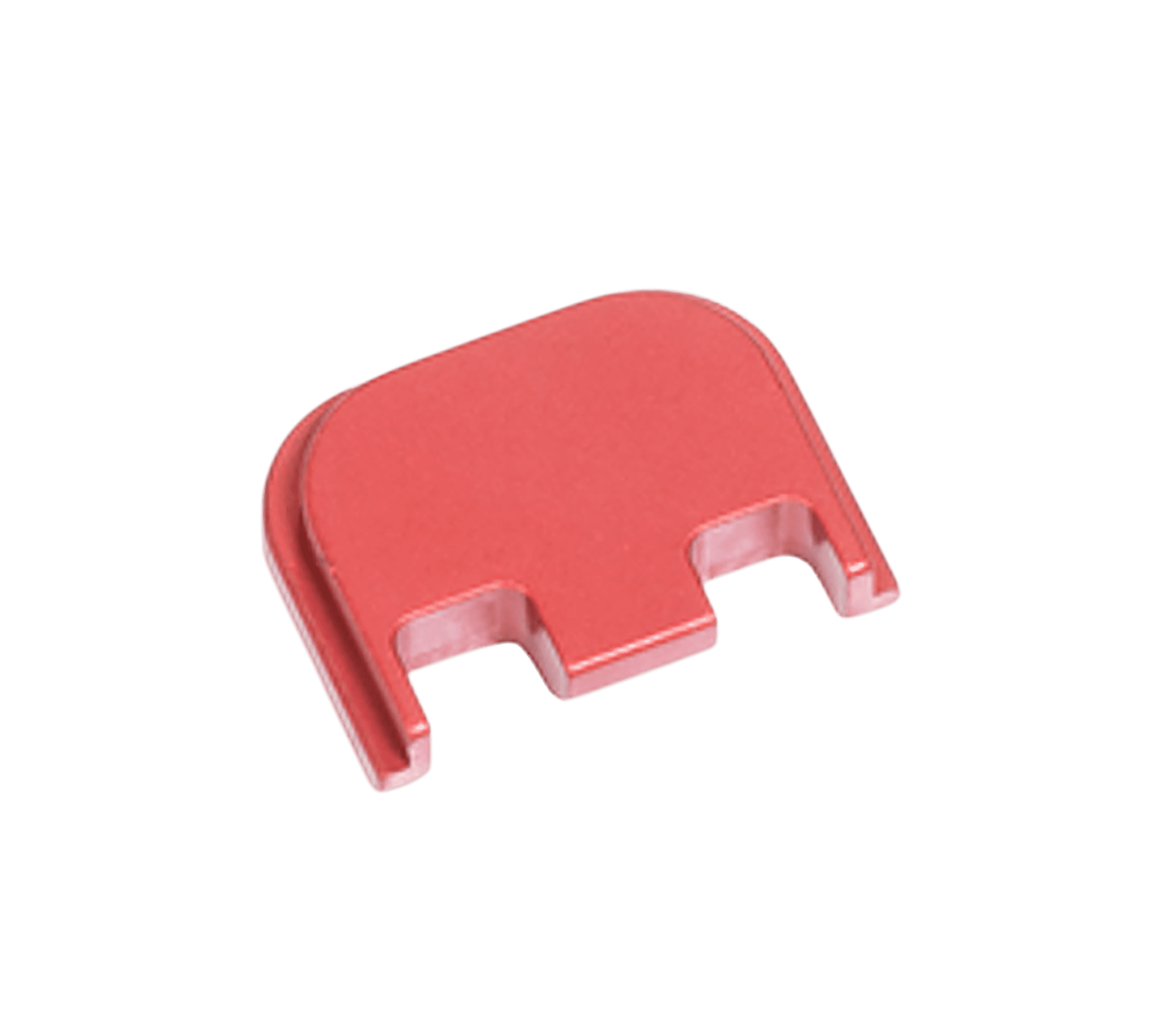 Timber Creek Outdoors Glscpr Glock 17/19 Slide Cover Plate Red Aluminum