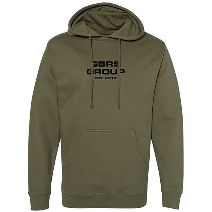 GBRS GROUP ANNIV ED. INSTRUCTOR HOODIE SMALL ARMY GREEN