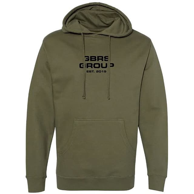 GBRS GROUP ANNIV ED. INSTRUCTOR HOODIE SMALL ARMY GREEN