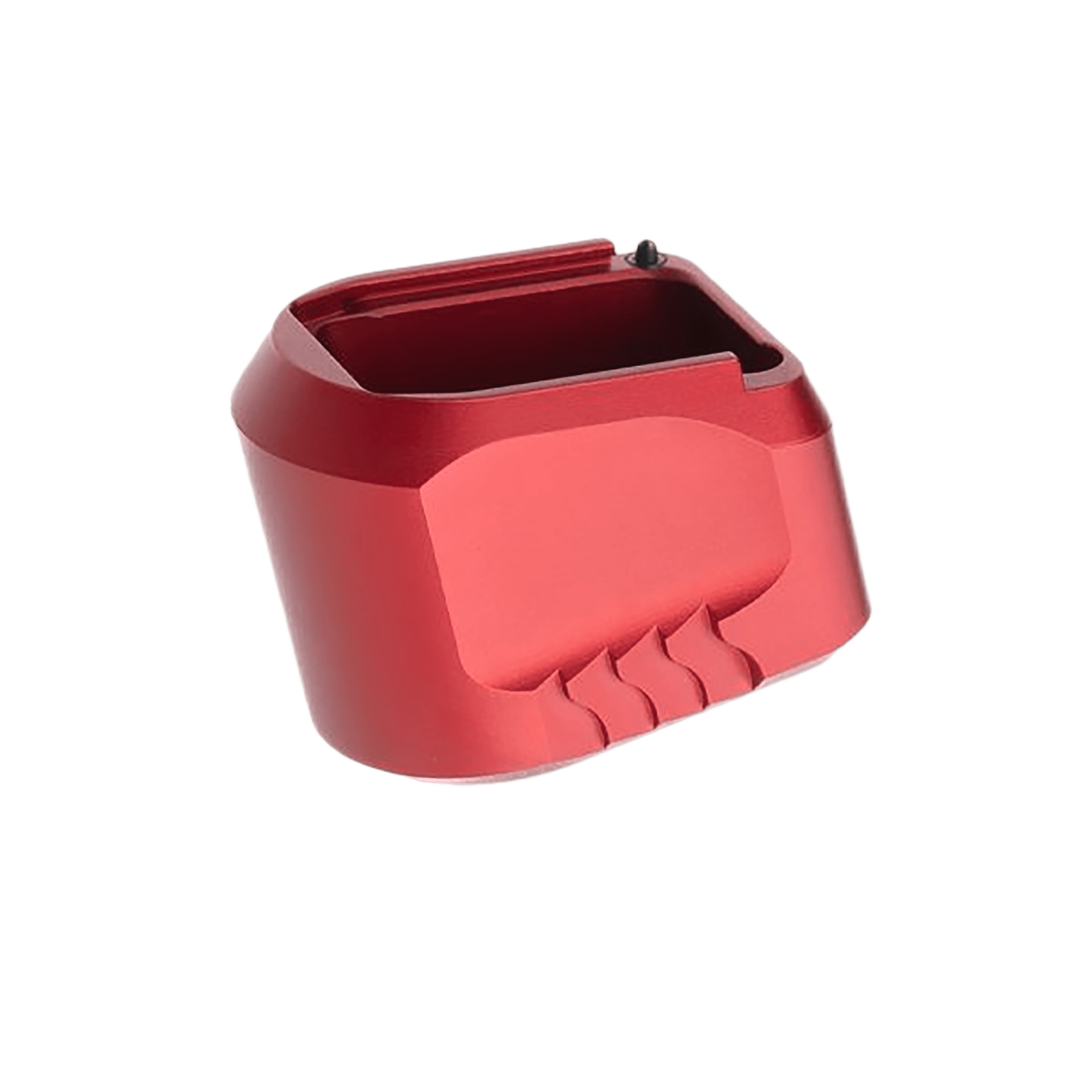 Tyrant CNC TDMPMAGEXFSRED  Magazine Extension Fits S&W M&P 9/40 5rd Compatible w/ Full-Size M&P 1.0/2.0 frames Red Aluminum