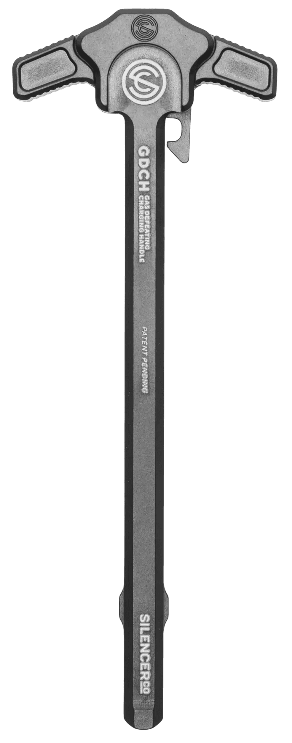 SilencerCo Gas Defeating Charging Handle for AR-15 Sig MPX Aluminum Anodized