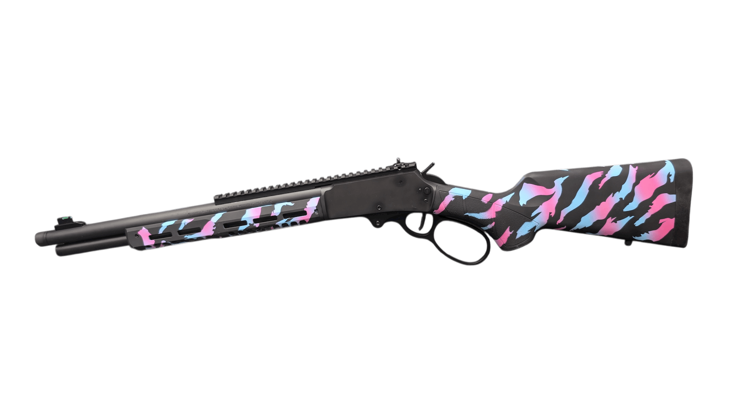 Smith & Wesson 1854 Stealth Hunter .30-30 Winchester 16.5 inch 6 Rounds Miami Tiger Stripe