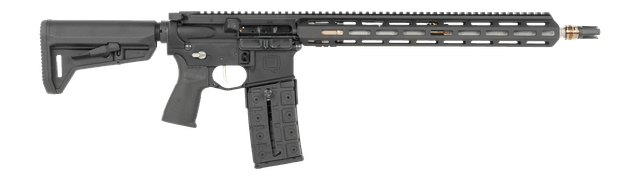 Q LLC Sugar Weasel *CA Compliant 5.56 NATO 10+1 16"Black Cerakote Aluminum Receiver w/Picatinny Rail, M-LOK Handguard, CMOE SL-K Black Polymer Stock, Black Polymer Grip