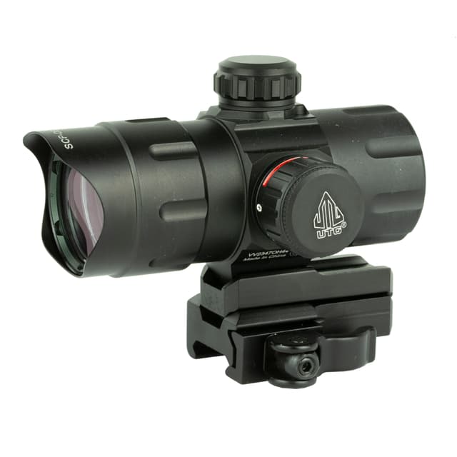 UTG Pro 4.2 Inch ITA Red Green CQB Dot Sight QD Mount Picatinny Rail