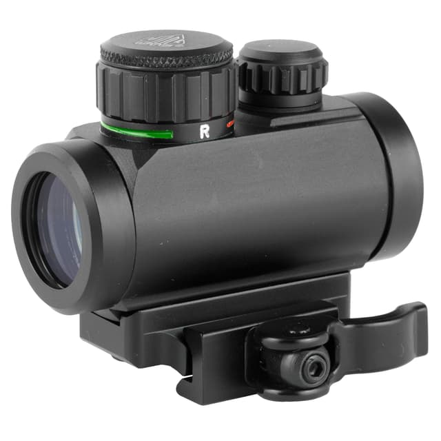 UTG Pro 2.6in Red Green Dot Sight with Picatinny Mount for Pistols Rifles Shotguns