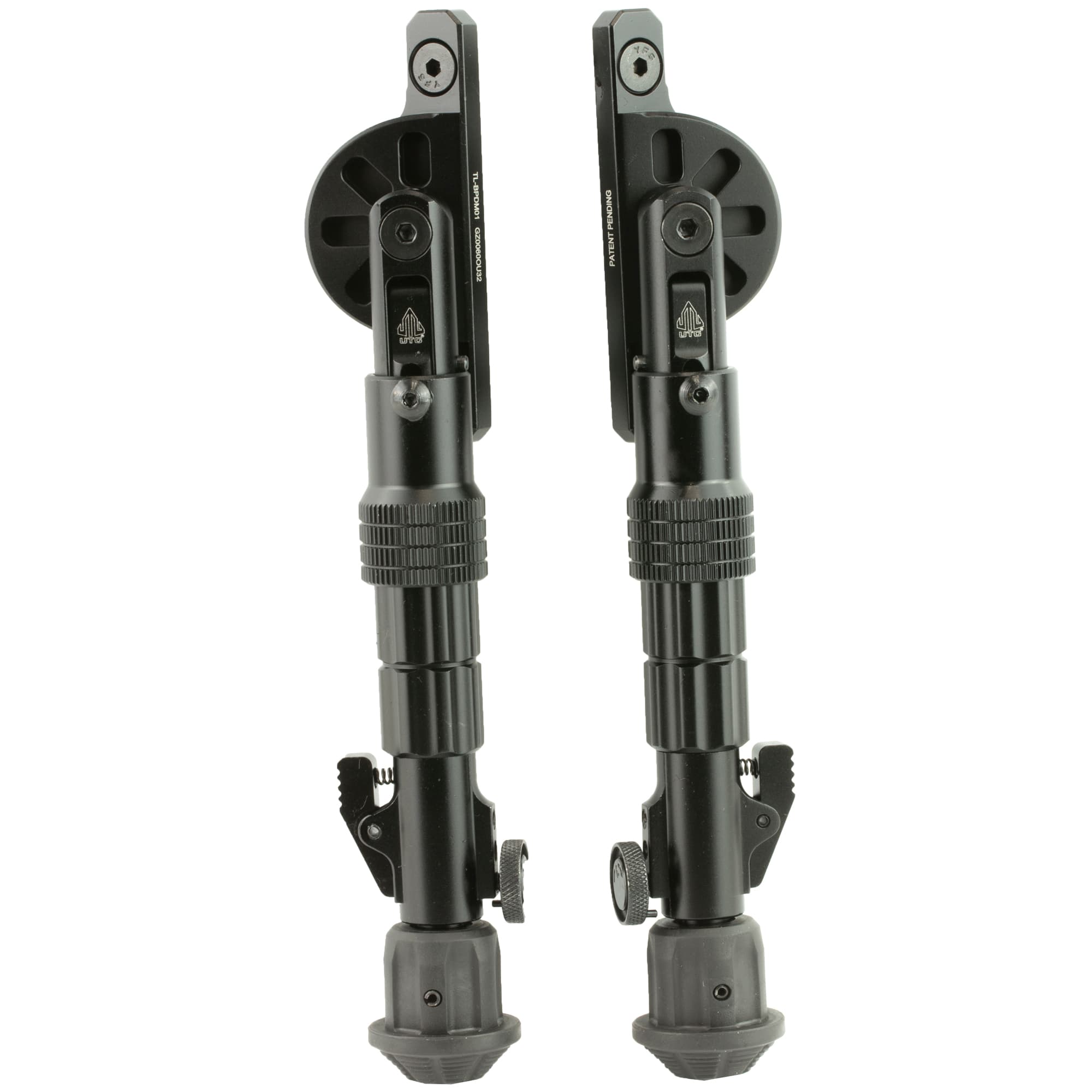 UTG Pro Recon Flec M-LOK Bipod M-LOK 3 9 OClock Handguards 5.7-8in Adjustable Legs
