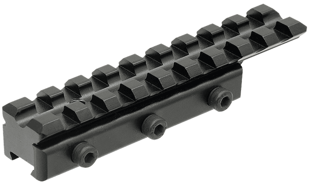 UTG Pro Leapers MNTPMTOWLA Picatinny Adapter Mount Matte Dovetail to Picatinny 9slot