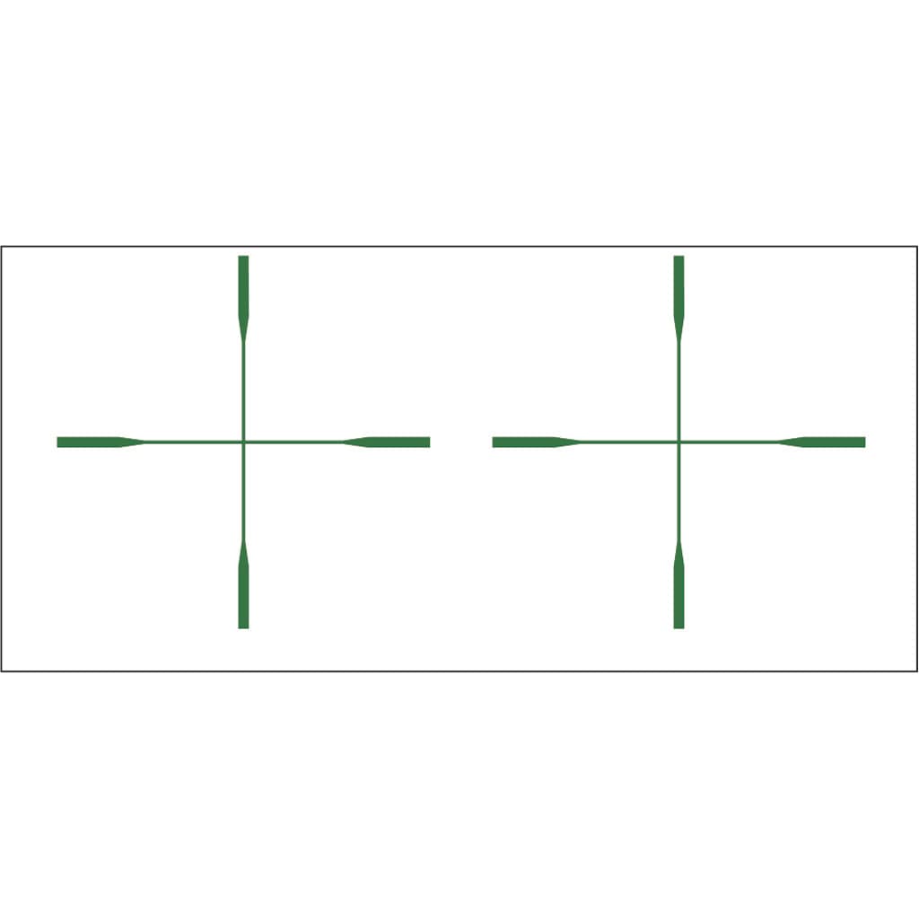 Gunstar Crosshair Green Rifle Laser Sight United States Made For Quick Target Acquisition