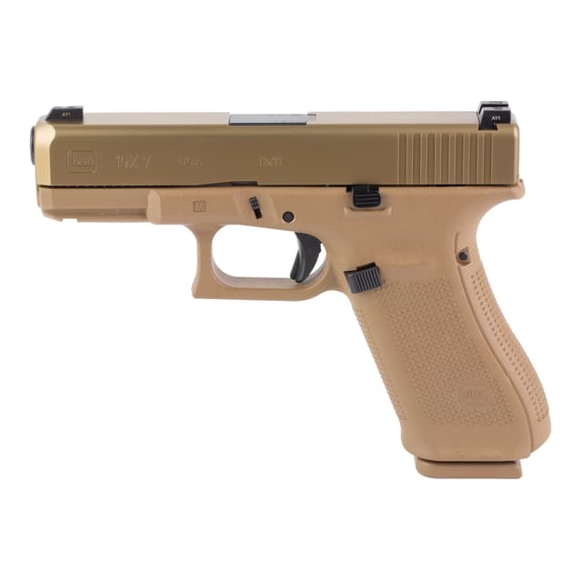 Glock G19X V 9mm Luger 4.02" 17rd FDE Semi Auto Pistol