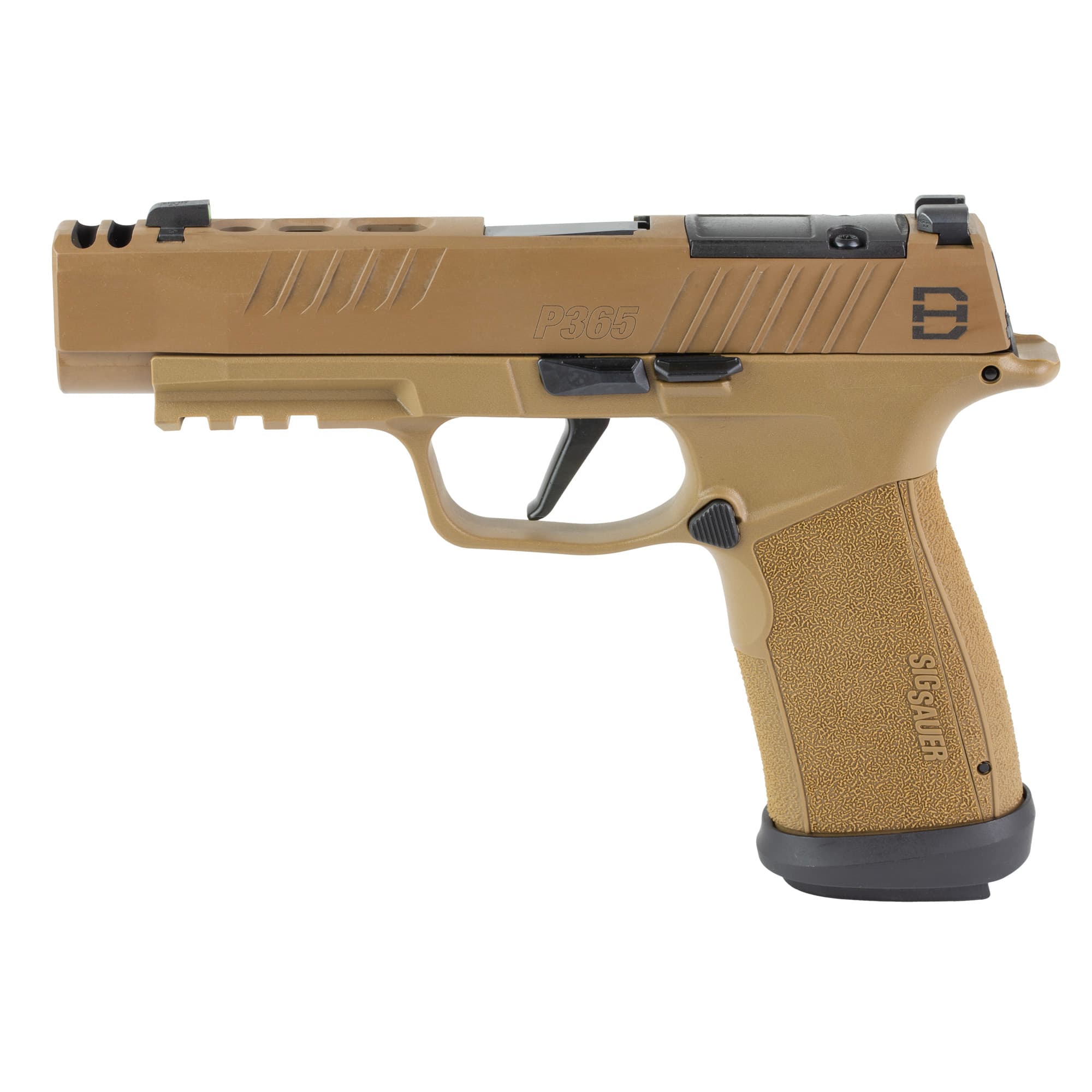 Sig Sauer P365 DH3 9mm 3.7" 21rd Coyote Comp Pistol