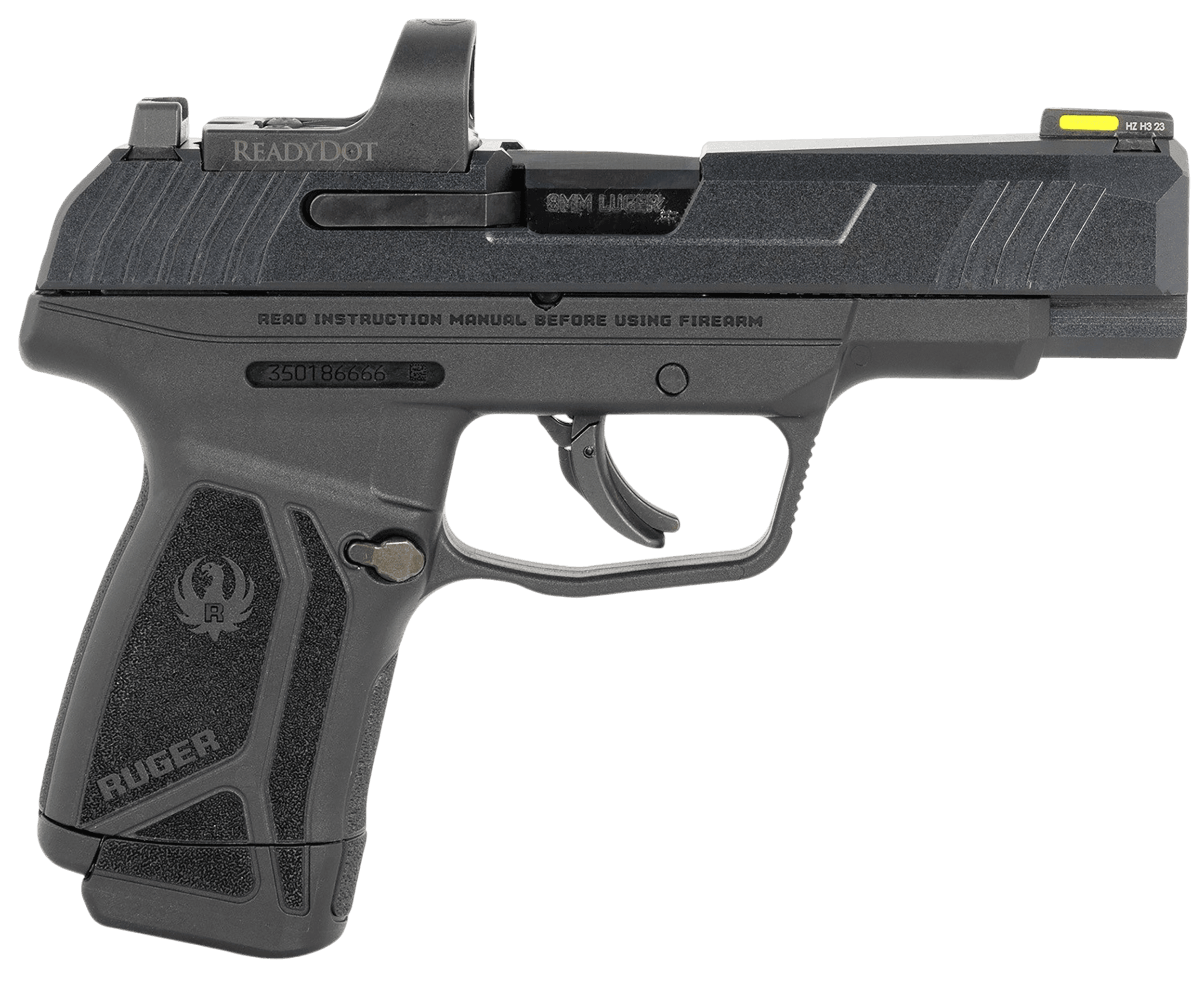Ruger MAX-9 Long 9mm 4" 12rd Optic Ready Pistol