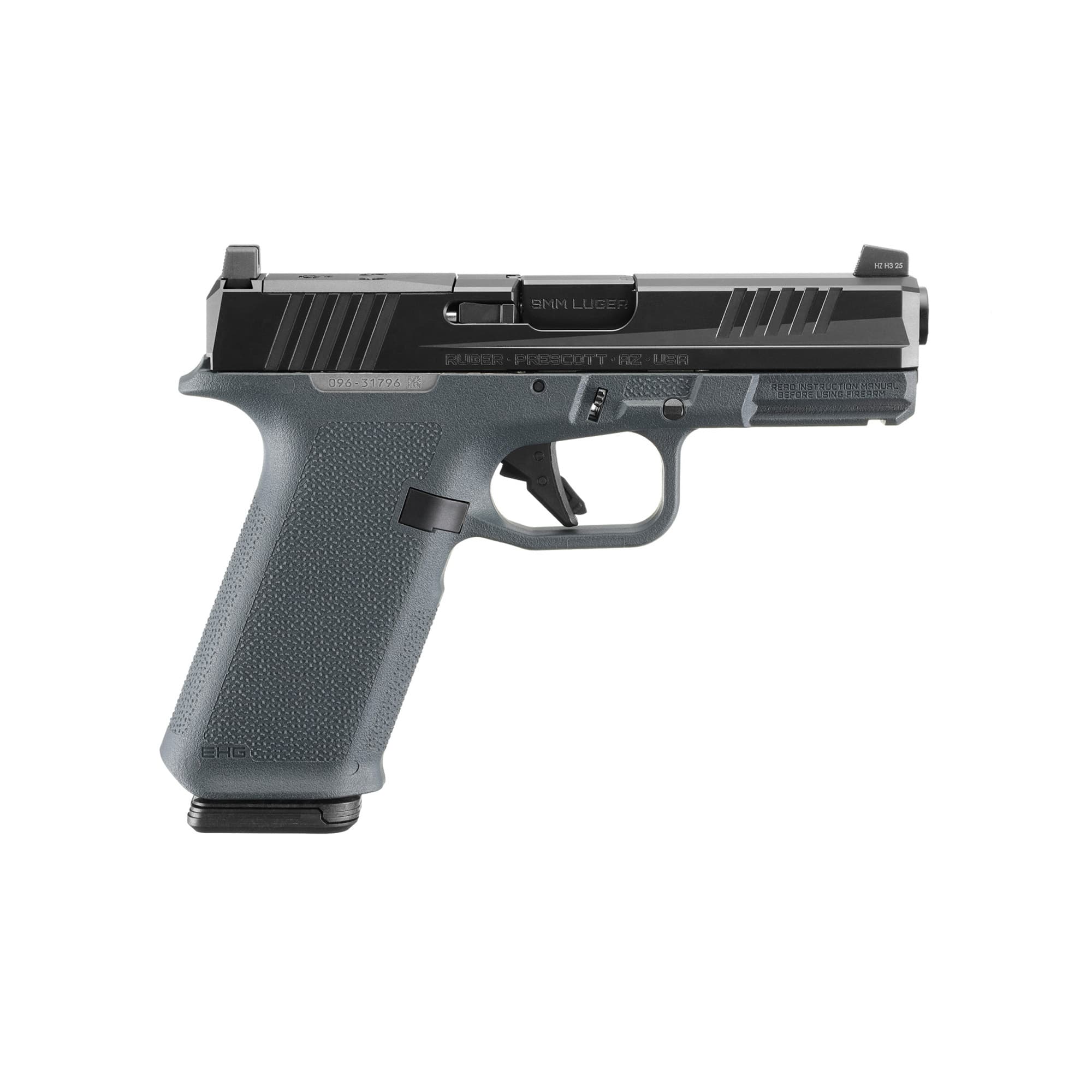 Ruger RXM 9mm 4" 17rd Stealth Gray Optic Ready Pistol