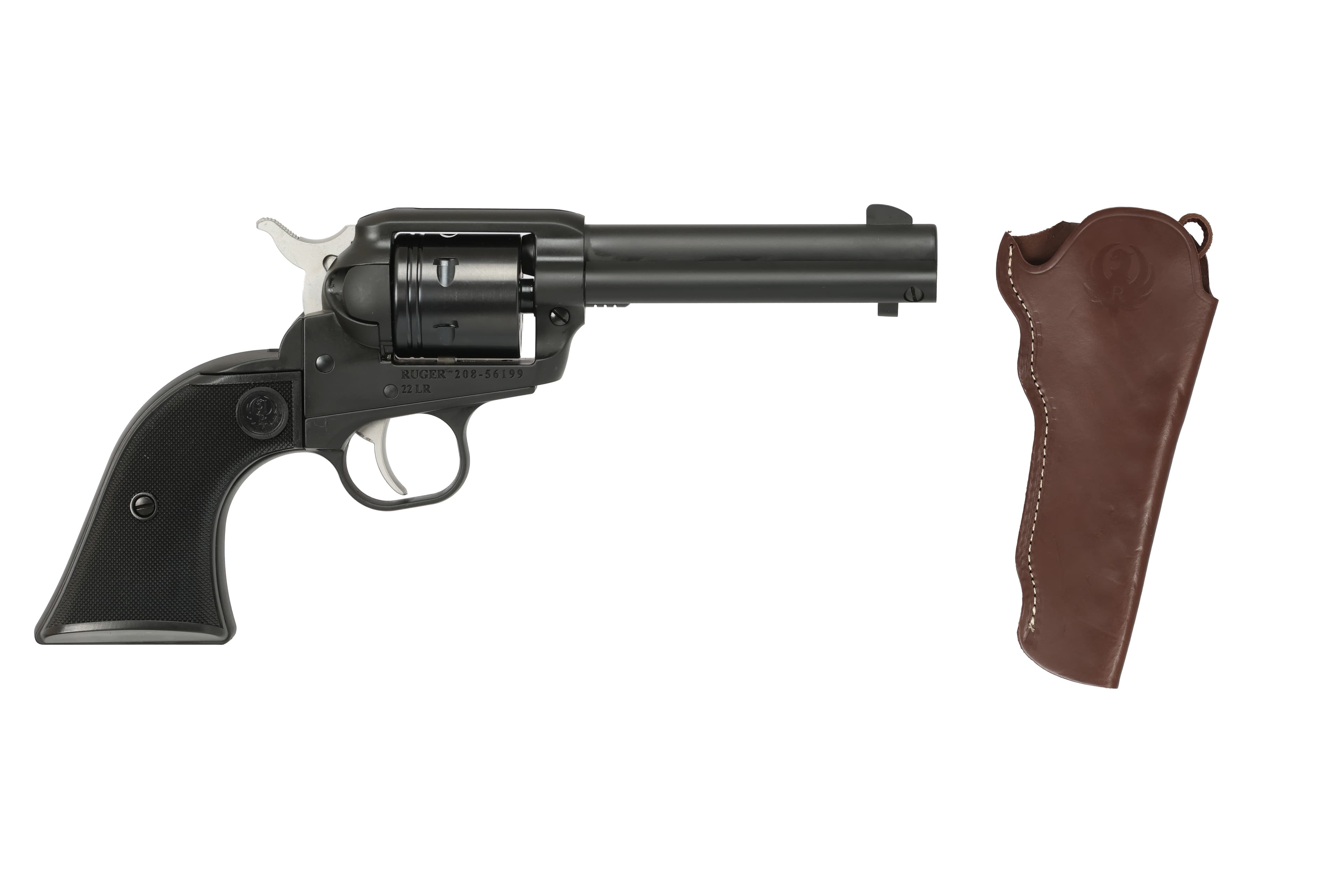 Ruger Wrangler 22 LR 4.62" 6rd Revolver w/Holster