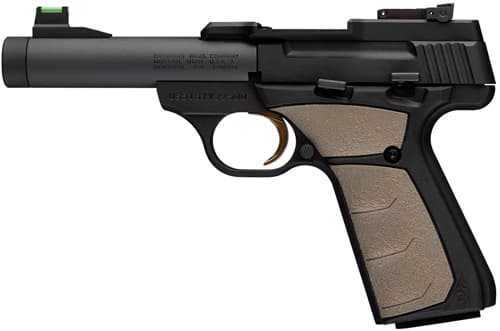 Browning Buck Mark Micro Bull 22 LR 4.4" 10rd FDE Threaded Pistol