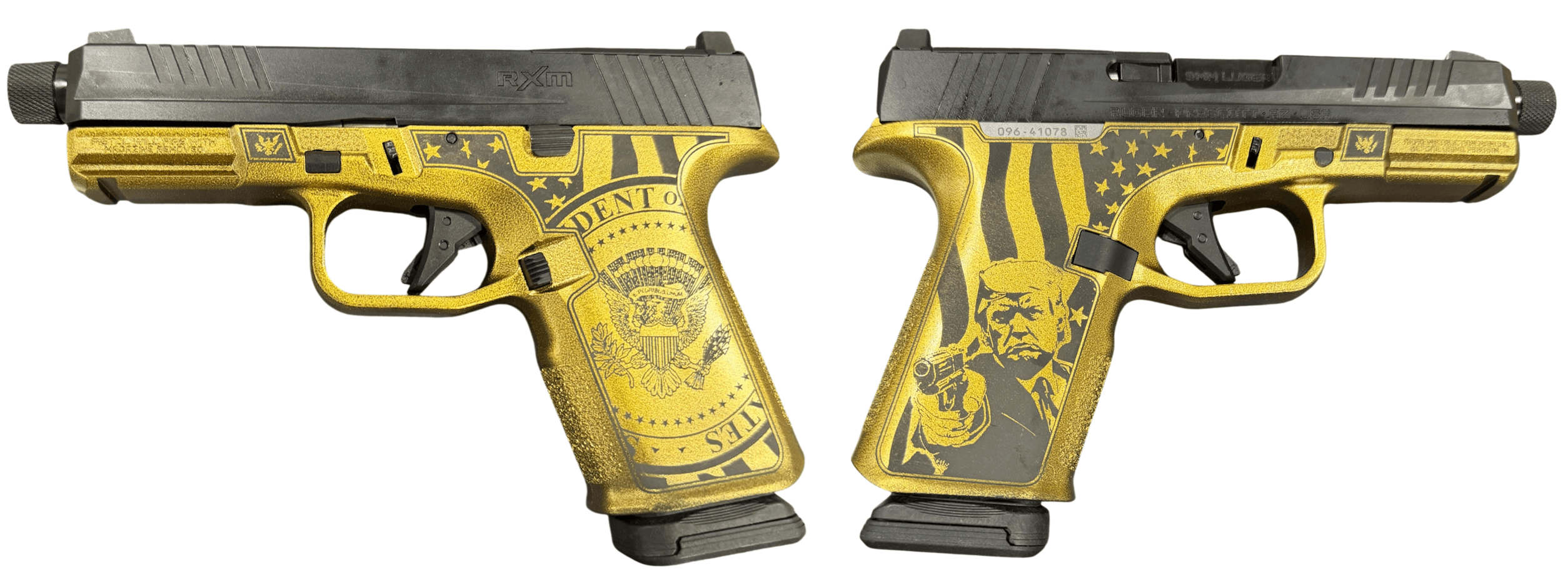 Ruger RXM Tactical Don Wick 9mm 4.5" 15rd Threaded Magpul Pistol