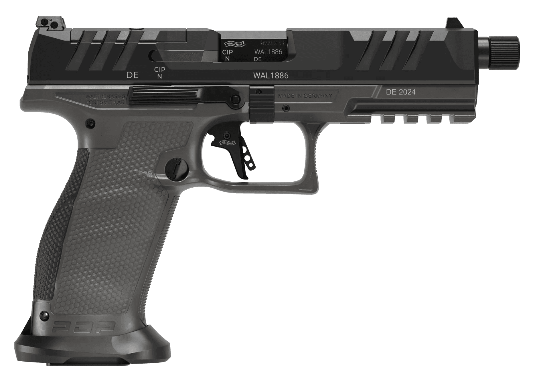Walther PDP Pro SD Full Size 9mm 5.1" 10rd Gray Pistol